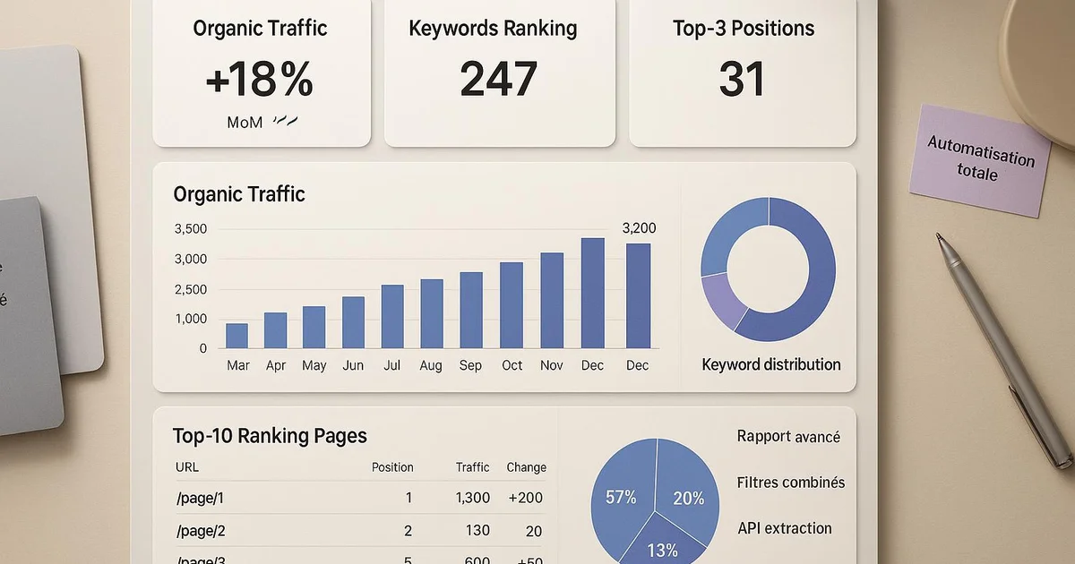 Illustration : Analyse avancée Search Console : guide complet 2026