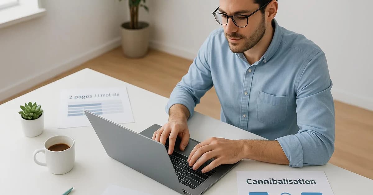 Illustration : Cannibalisation SEO : la détecter dans Search Console