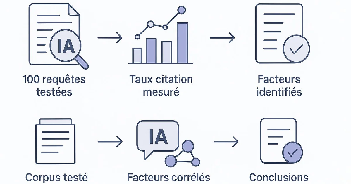 Méthodologie : Analyse des citations IA en SEO : données mesurées