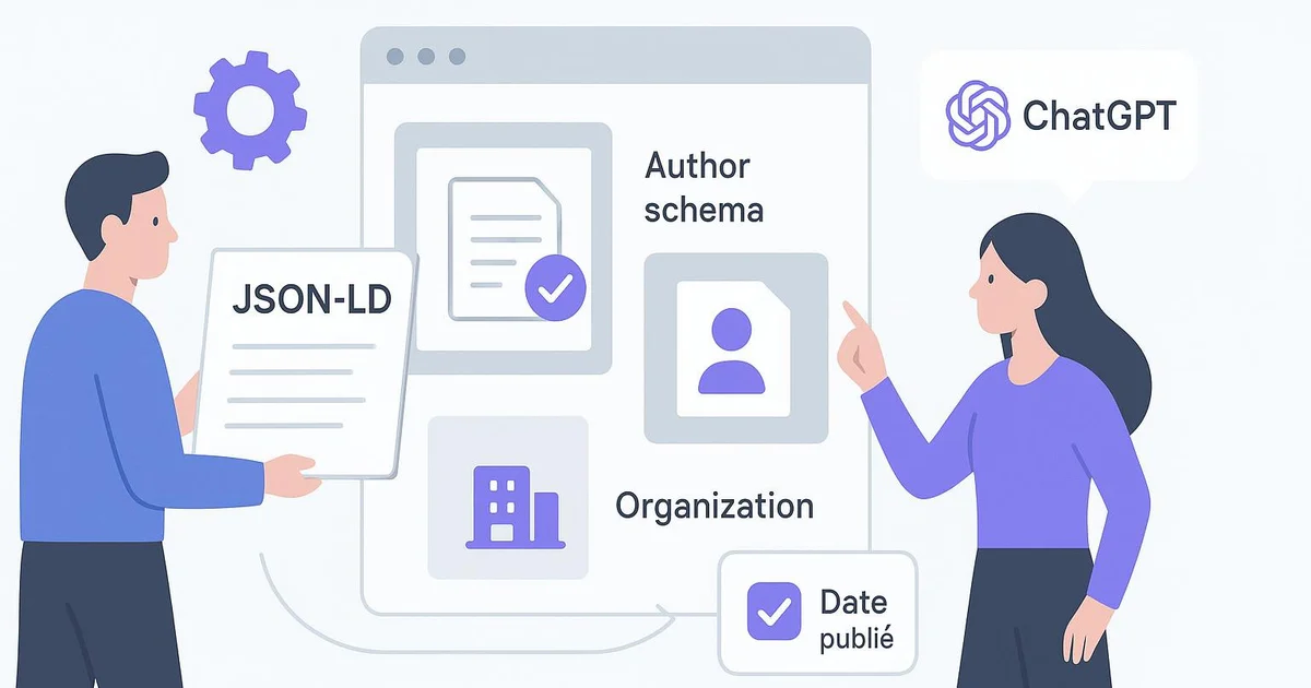 JSON-LD et visibilité ChatGPT sur WordPress : le guide