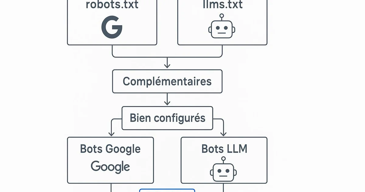 llms.txt vs robots.txt : différences sur WordPress