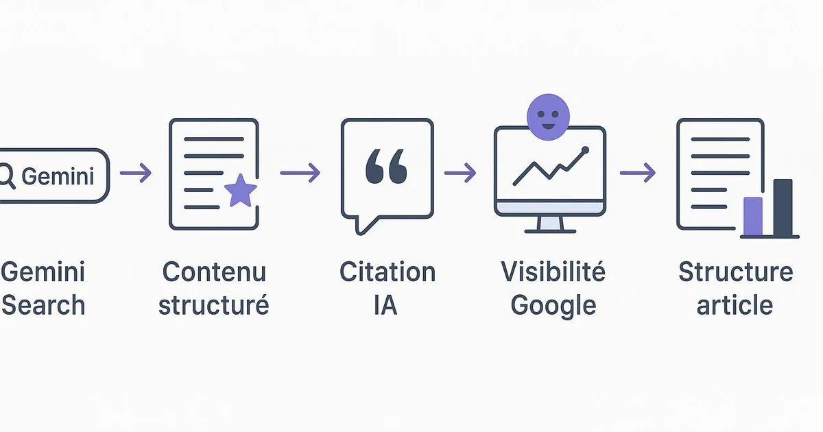 Illustration: Optimizing Content for Google Gemini on WordPress