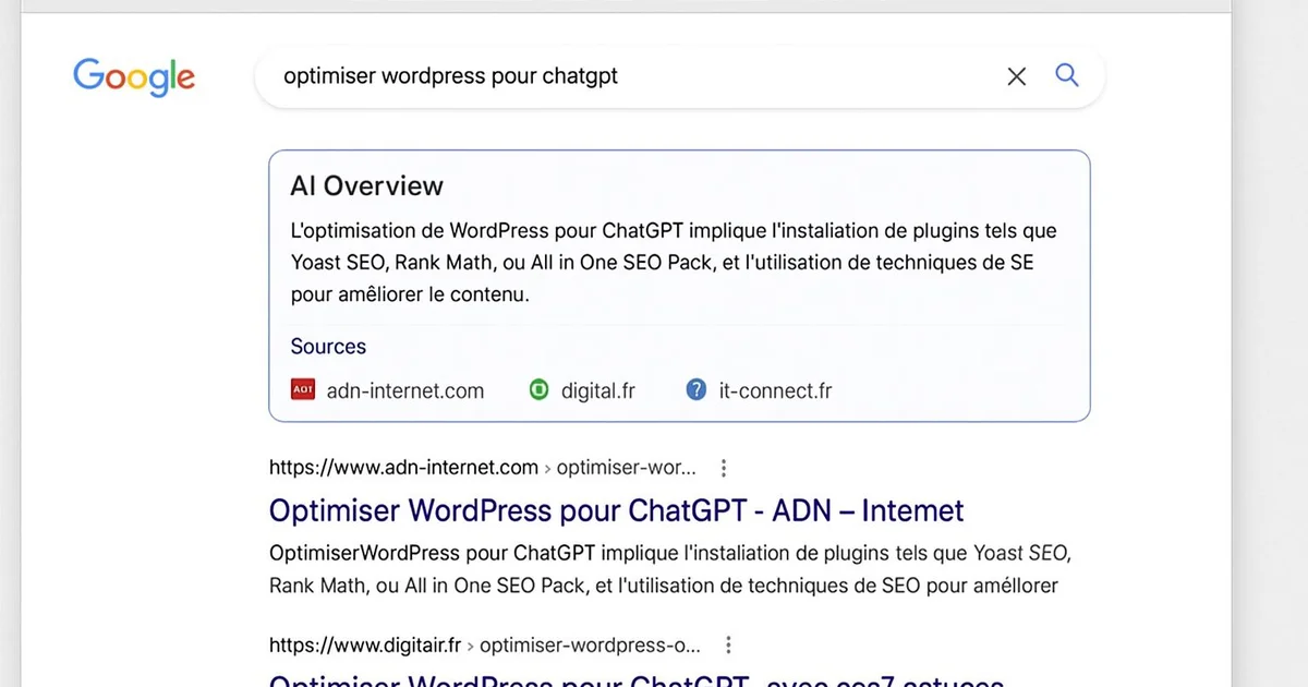 Méthodologie : Optimiser WordPress pour ChatGPT : guide pratique 2026