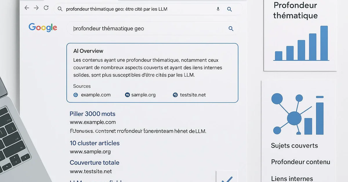 Topical Depth for GEO: Getting Cited by LLMs