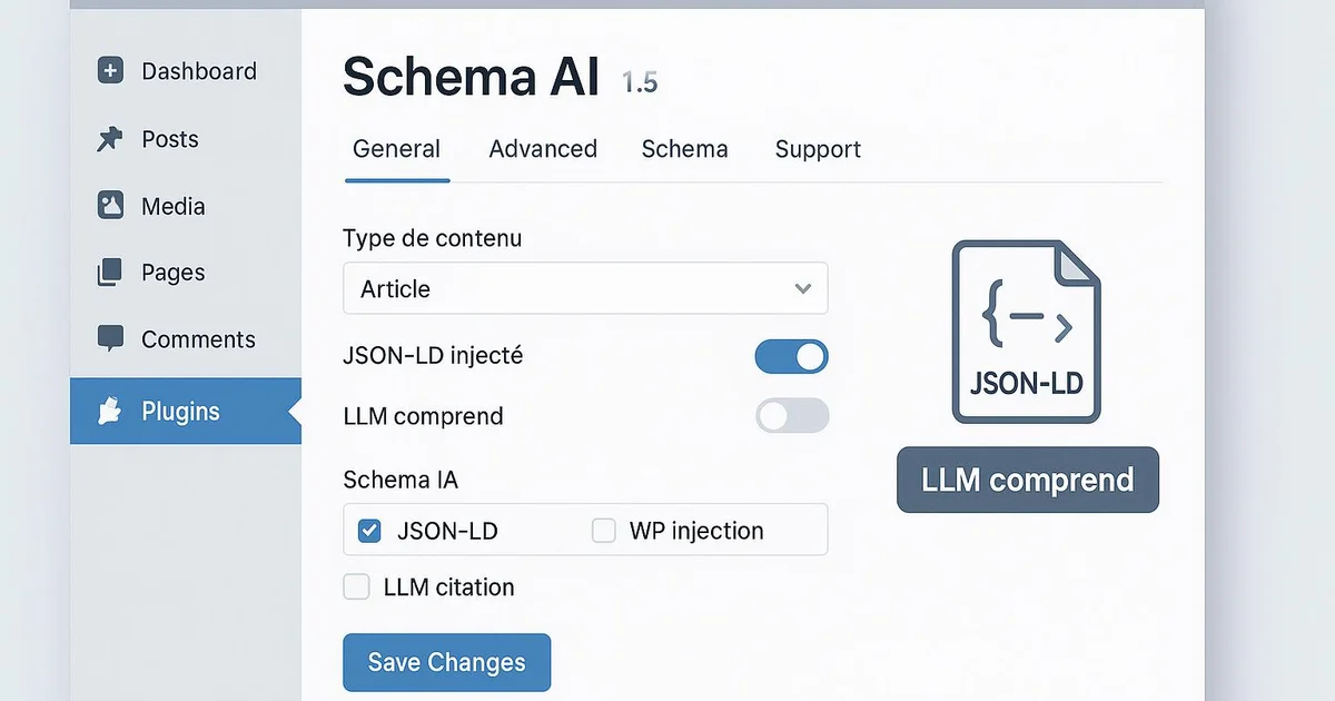 Illustration: Schema AI WordPress: The Complete Guide to AI-Optimized Markup