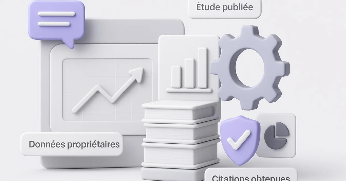 Illustration: Original Statistics: The SEO/GEO Lever to Get Cited by AI