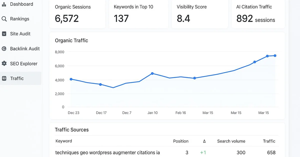 Concrete application: WordPress GEO Techniques to Boost Your AI Citations