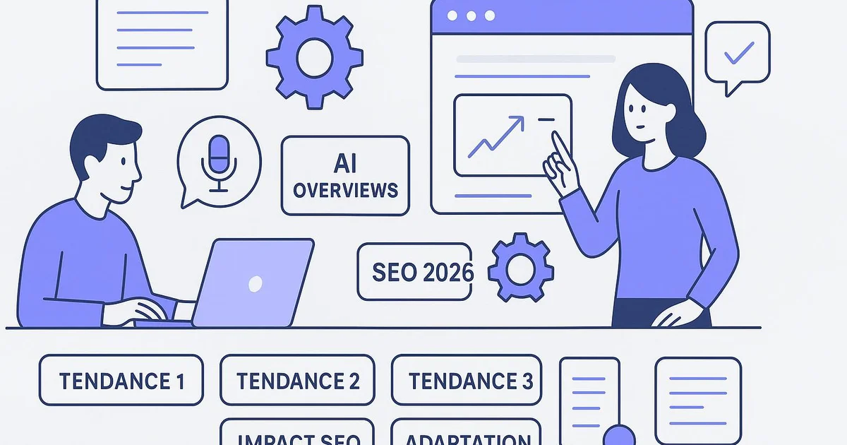 Tendances IA Search SEO 2026 : ce qui change vraiment