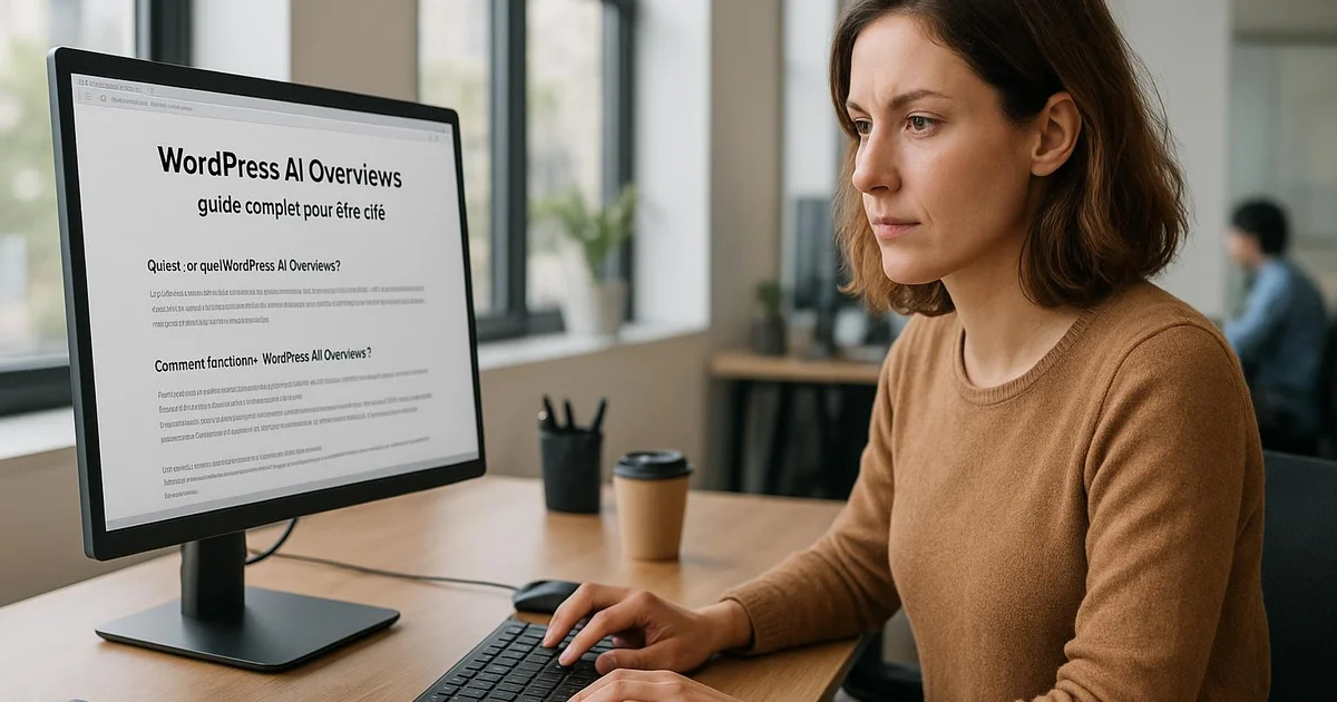 WordPress AI Overviews : guide complet pour être cité