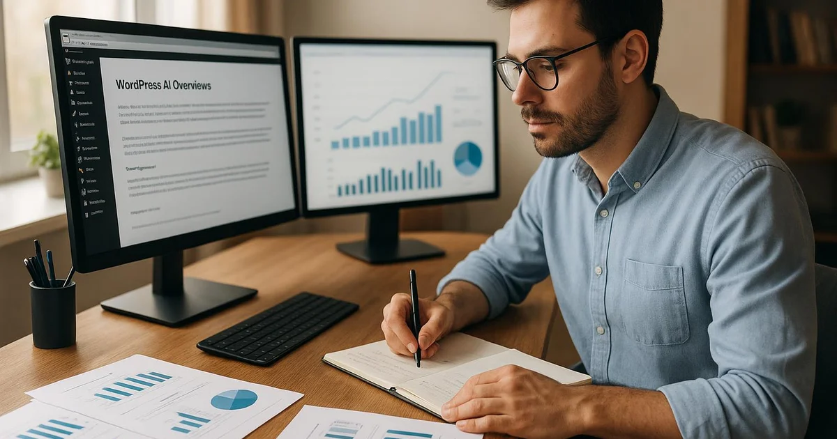 Méthodologie : WordPress AI Overviews : guide complet pour être cité